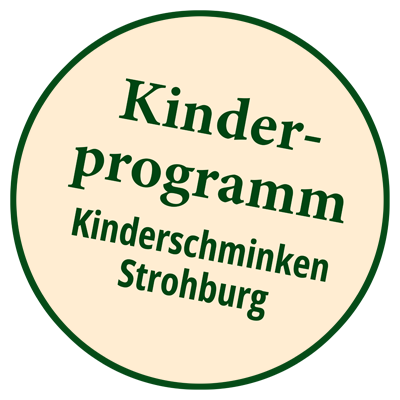 Kinderprogramm: Kinderschminken, Strohburg